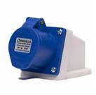 Tomada Industrial Sobrepor Decorlux 16a-3p+T,9h,Ip44 Azul 220/240v