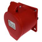 Tomada Industrial Sobrepor Femea Modelo Yht-325 220-415V 32A-6H Ip44 60Hz