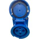 Tomada Industrial Sobrepor Jng 2P+T 63a 6h Azul 250v Mgi-133 Tomada Industrial Sobrepor Jng 2P+T 63a 6h Azul 250v Mgi-133