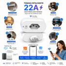 Tomada inteligente 22A 6000W Profissional Wifi Medidor Consumo Premium App Tuya Smartlife Alexa Google Comando Voz Bivolt