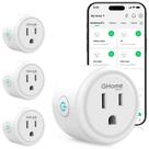 Tomada Inteligente GHome Smart WiFi Alexa Google Pacote com 4
