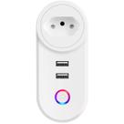 Tomada Inteligente LSPA2 Wifi Celular Usb Alexa Google Home 10a