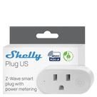 Tomada Inteligente Shelly Wave Plug US LR 15A com Monitor de Energia Tomada Inteligente Shelly Wave Plug US LR 15A com Monitor de Energia