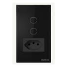 Tomada Inteligente Wi-Fi ETS 2002 Preto - Intelbras