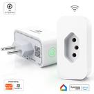 Tomada Inteligente Wifi 16A Medidor Consumo Tuya PandaPlus Smartlife Alexa Google Comando Por Voz e App Bivolt 3680W Tomada Inteligente Wifi 16A Medidor Consumo Tuya PandaPlus Smartlife Alexa Google Comando Por Voz e App Bivolt 3680W