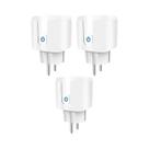 Tomada Inteligente WiFi EU 16A 20A Com Monitor De Energia, Temporizador E Controle Por Voz Alexa