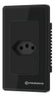 Tomada Inteligente Wifi Primebras 1 Canal Cor Preto
