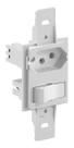 Tomada interruptor 2p t 10a 250v branca ref 10821-9