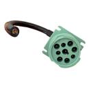 Tomada J1939 Redonda 9 Pinos Caminhão Cummins Deutsch Conector Customização Trucks