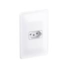 Tomada Legrand Pial Zeffia - 2P+T - 20A - Branco - 680120 Tomada Legrand Pial Zeffia - 2P+T - 20A - Branco - 680120