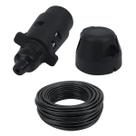 Tomada Macho e Femea Engate Carretinha 7 Polos 12v 5m de Cabo PP 5x1mm