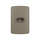 Tomada Margirius B3 Colors 2p+t 10a Com Placa 4x2 Argila