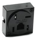 Tomada modular 2 vias 1 linha telefone kit 100-pçs