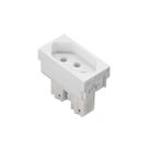 Tomada Módulo Steck Stella 2P+T 20A 250V Branco