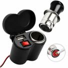 Tomada Moto Carregador Usb Veicular Prova Dagua Super Rapido