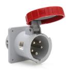 Tomada Negativa de Embutir Linha CEKTON IP67 Strahl 5(3P+N+T) 63A 380/415V