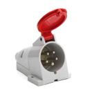 Tomada Negativa de Sobrepor Linha CEKTON IP44 Strahl 5(3P+N+T) 32A 380/415V