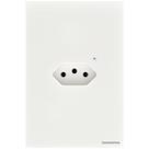 Tomada Onne Smart 2P+T Tramontina 10 A 250 V Branca Tomada Onne Smart 2P+T Tramontina 10 A 250 V Branca