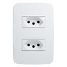 Tomada Origen 10A 250V Dupla Branca ABB Tomada Origen 10A 250V Dupla Branca ABB