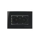 Tomada P/ Moveis Margirius 2p+t Preta 10a 250v Nbr 14136