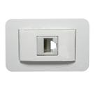 Tomada Para Móveis Informática Rj45 Branco