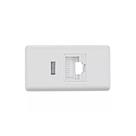 Tomada Para Rede RJ45 Para Sistema Modular Branca 57115/056 - Tramontina