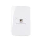Tomada para Telefone MarGirius B3 RJ11 4 Fios com Placa 4x2 Branca Tomada para Telefone MarGirius B3 RJ11 4 Fios com Placa 4x2 Branca