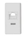 Tomada para Telefone RJ11 Branco Liz - Tramontina-4755 Tomada para Telefone RJ11 Branco Liz - Tramontina-4755