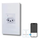 Tomada Parede Smart Inteligente Universal Bivolt Branco