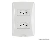 Tomada Petra 2 Tom 2P T Horiz C/Pl 10A 250V 39056