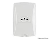 Tomada Petra 2P T Horiz C/Pl 10A 250V 39032