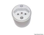 Tomada Pluzie 2P T Sobrepor Cz 10A 8203 c/12pcs