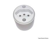 Tomada Pluzie 2P T Sobrepor Cz 10A 8203 c/12pcs