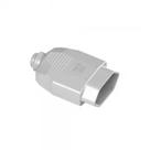 tomada pvc chata