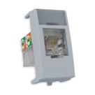 Tomada Rede Informática RJ45 Cat6 Cinza Sleek MarGirius