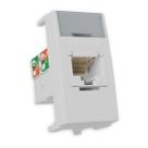 Tomada Rede Informática RJ45Cat6 Branco FoscoClean MarGirius Tomada Rede Informática RJ45Cat6 Branco FoscoClean MarGirius