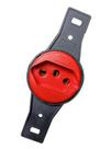 Tomada Redonda Vermelha H. Longa 20A 9896-5 BLux