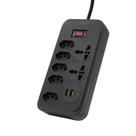 Tomada Régua de Energia 5 Tomadas 2 Interfaces USB 1 Porta TipoC 1.9
