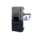 Tomada rj45 cat 5e inova pró class black piano - Alumbra