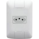 Tomada Simples 10A Aria Tramontina Conj Embutir Modular 4x2
