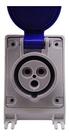 Tomada Sobrepor 2P+T 16A 200/250V IP44 Steck N3006