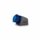 Tomada Sobrepor Modelo 3P+T 32A 220/240v Cor Azul Referência 4209 - Soprano