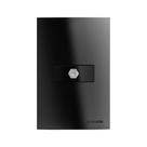 Tomada Soprano Brava Up - Cabo Coaxial Terminal com Placa 4X2 Preto