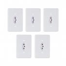 Tomada Stylus Ilumi 4x2 20A 250V Kit 5 Un Tomada Stylus Ilumi 4x2 20A 250V Kit 5 Un