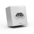 Tomada Sx Linha-E 10A Branca Com Caixa Enerbras Tomada Sx Linha-E 10A Branca Com Caixa Enerbras