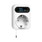 Tomada Termostática Digital Inteligente WIFI 16A Com Sensor NTC De 3M, Controlador De Temperatura