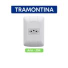 Tomada Tramontina Aria 2p+t 20 Amperes Branca 250v - 57241/013