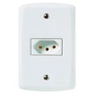 Tomada Tramontina Lux 2 Universal Branco 20A 57145/013 Tomada Tramontina Lux 2 Universal Branco 20A 57145/013