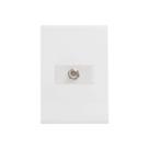 Tomada TV Coaxial Placa 4x2 1 Posto Vertical Tramontina