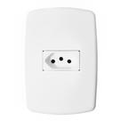 Tomada Universal 2P+T 20A com Placa - DC-8100/26 - DICOMPEL